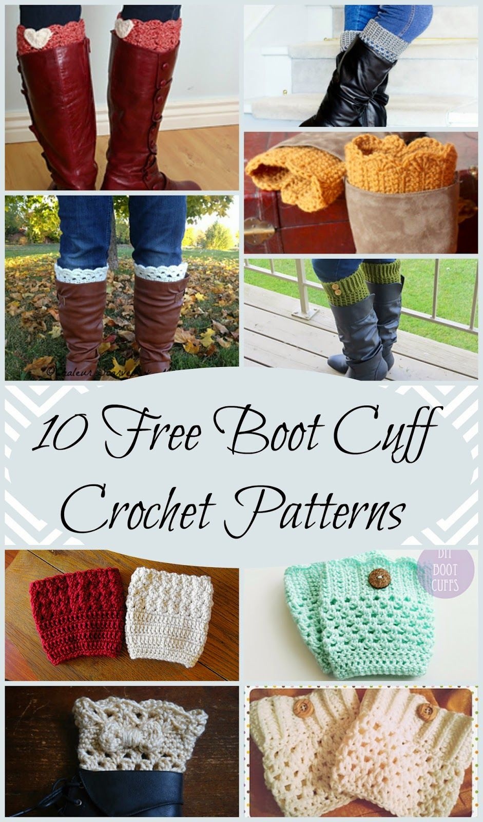 10 Free Boot Cuff Crochet Patterns Perfect For A Quick And Easy - Free Printable Crochet Patterns For Boot Cuffs