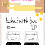 10+ Free Printable Cookie Gift Tags   Round Up | Gift Tags | Cookie   Free Printable Baking Labels
