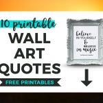 10 Printable Black And White Quotes That Inspire | It's All You Boo   Free Printable Wall Art Quotes