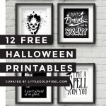 12 Free Halloween Printables | Free Printables | Halloween   Free Printable Halloween Decorations Scary