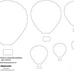 12 Free Printable Templates | Printables | Balloon Template, Diy Hot   Free Printable Templates