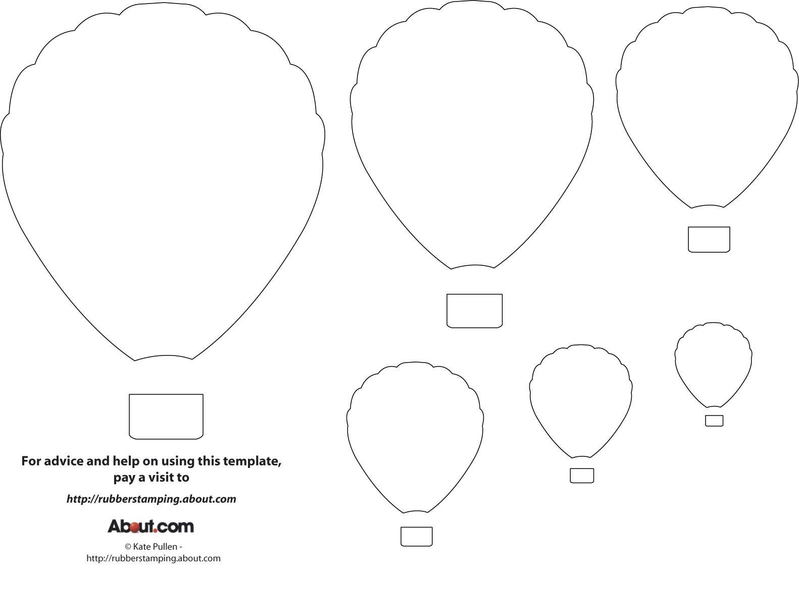 12 Free Printable Templates | Printables | Balloon Template, Diy Hot - Free Printable Templates
