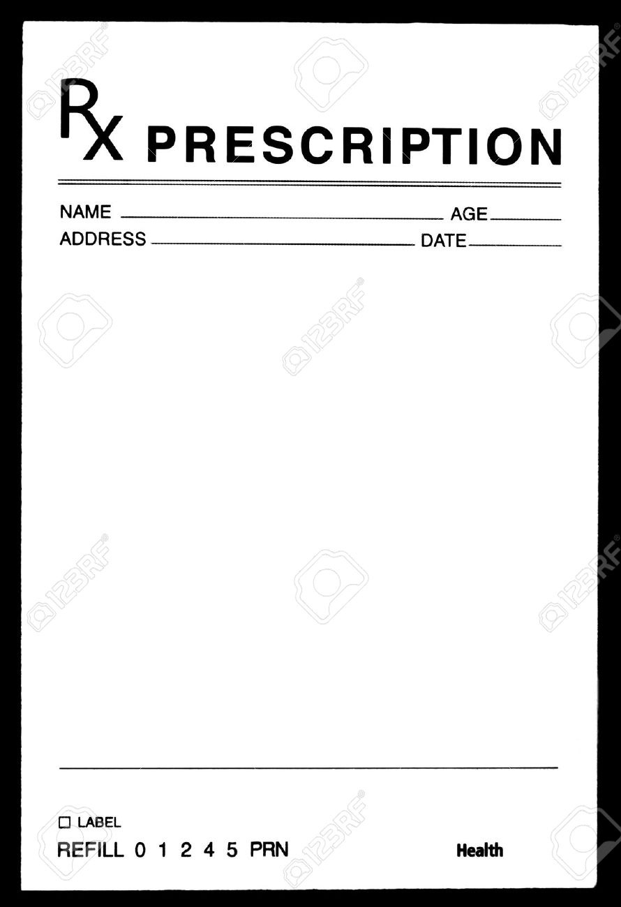 Free Download Blank Prescription Label Template – Inver Template - Free Printable Prescription