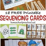 18 Free Printable Sequencing Cards For Preschoolers | Homeschool   Free Printable Sequencing Cards