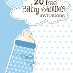 18 Printable Baby Shower Invites   Free Stork Party Invitations Printable