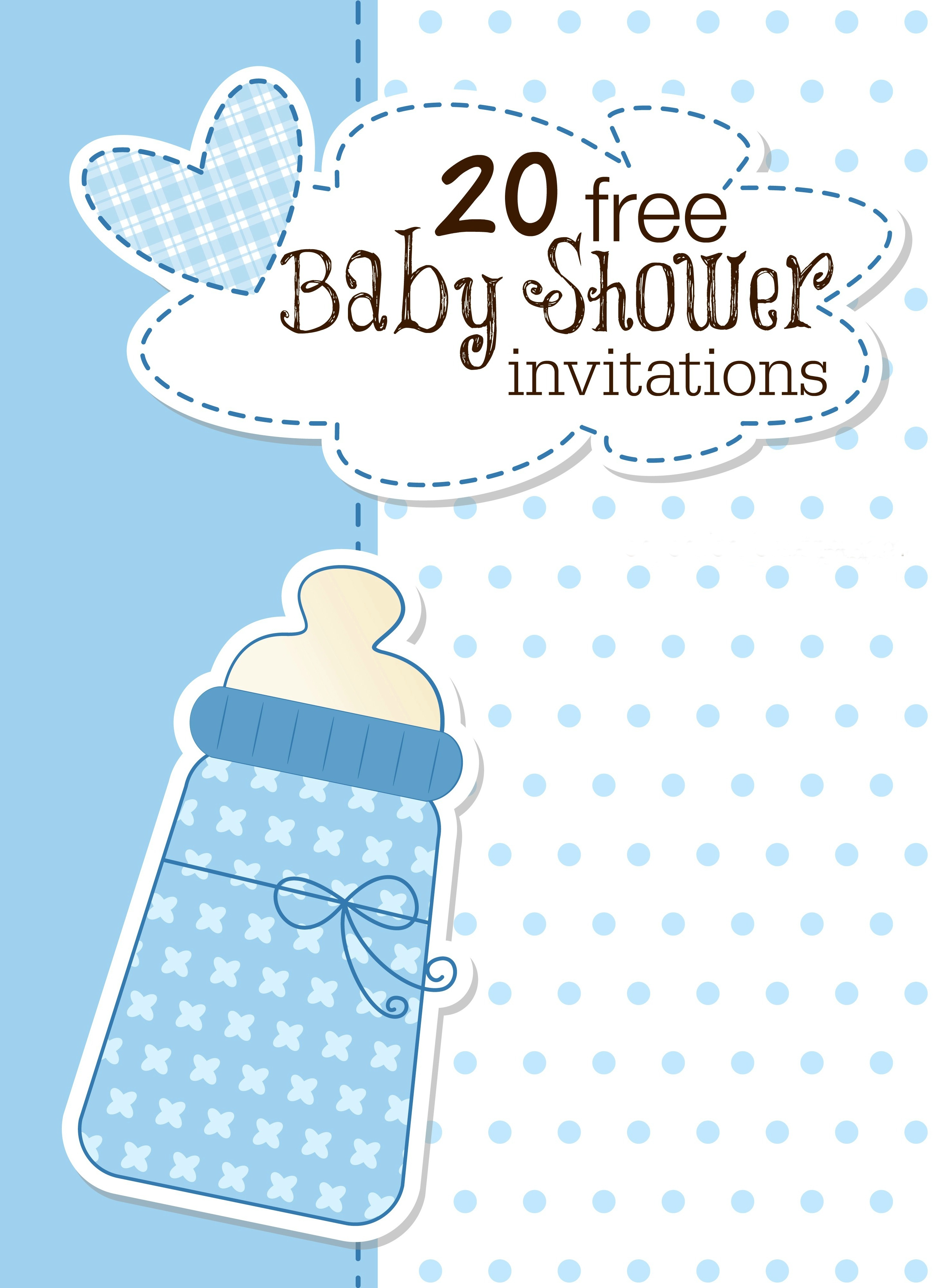 18 Printable Baby Shower Invites - Free Stork Party Invitations Printable