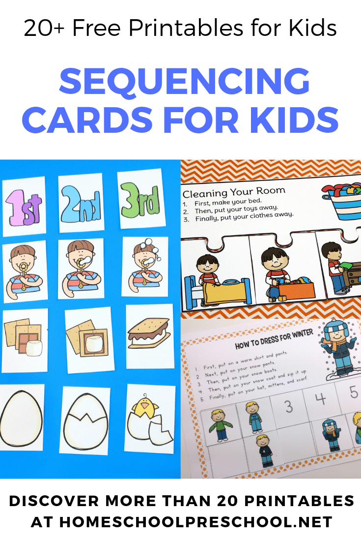 3 Step Sequencing Cards Free Printables For Preschoolers Free