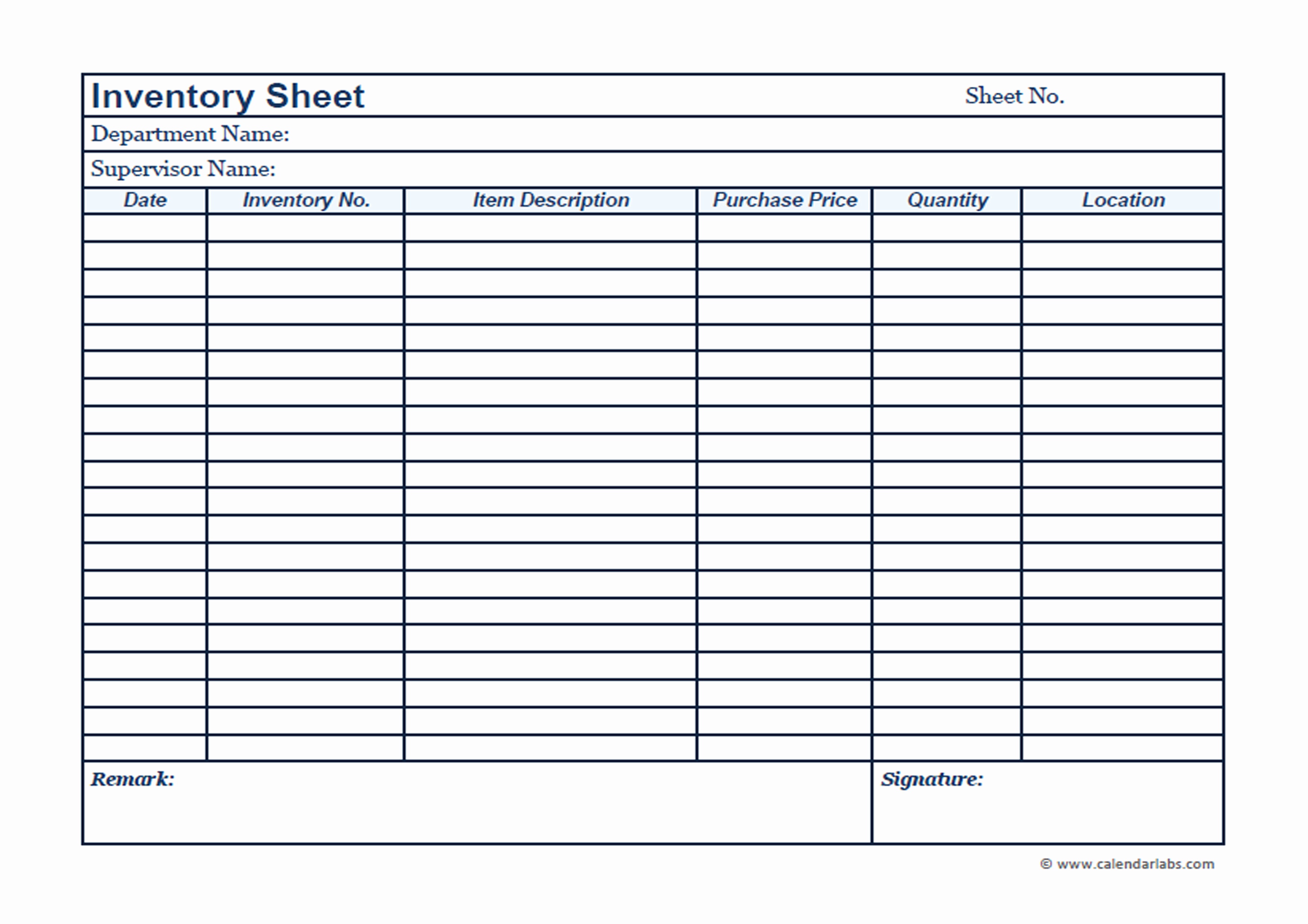 20 Inventory For Small Business Free – Guiaubuntupt - Free Printable Inventory Sheets Business