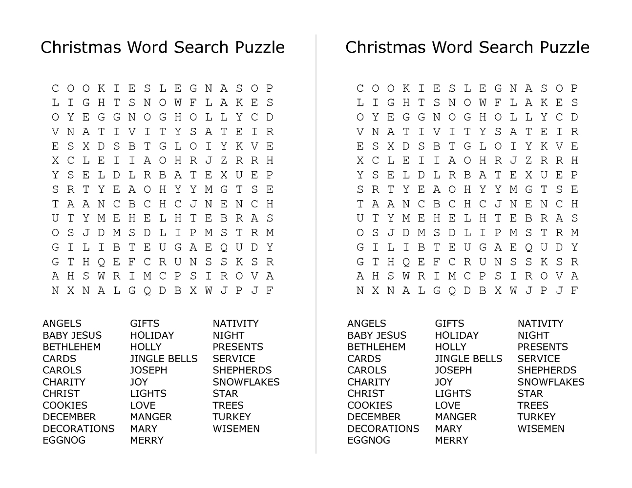 25 Unique Christmas Word Search Ideas On Pinterest Printable - Free Printable Christmas Puzzles Word Searches