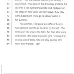 2Nd Grade Reading Fluency Passage | Education Tools And Worksheets   Free Printable Fluency Passages 3Rd Grade