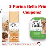 3 New Purina Bella Dog Food Printable Coupons ~ Print Now!   Free Printable Dog Food Coupons