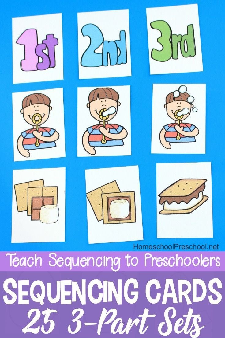 3 Step Sequencing Cards Free Printables For Preschoolers - Free Printable Sequencing Cards For Preschool