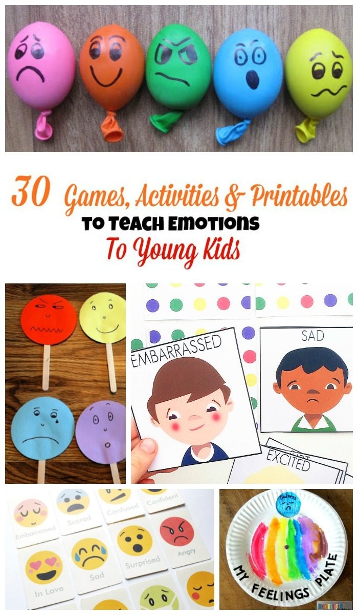 30 Activities And Printables That Teach Emotions For Kids - Free Printable Memory Exercises