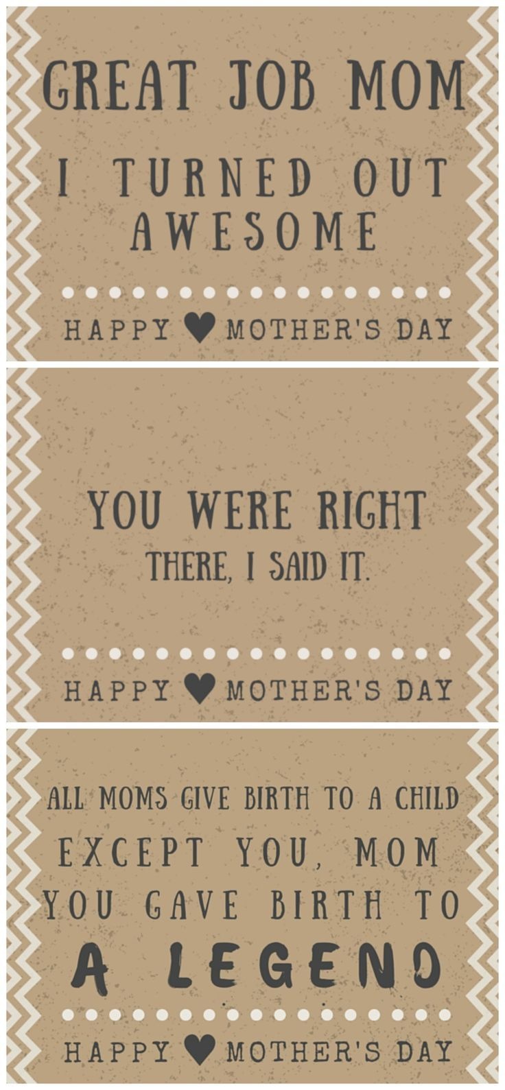 30 Funny Mother&amp;#039;s Day Cards - Free Printables With Hilarious Quotes - Free Printable Funny Mother&amp;#039;s Day Cards