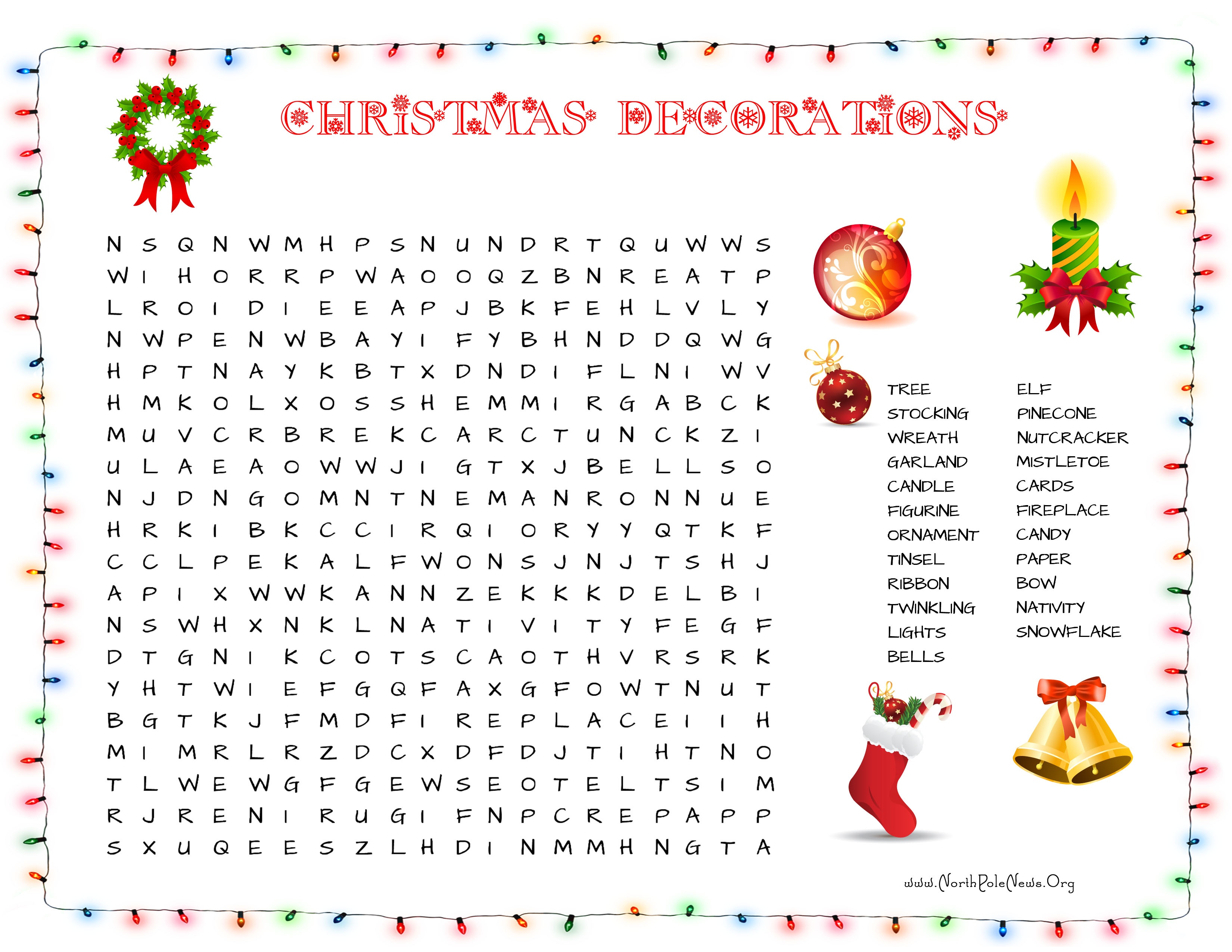 31 Free Christmas Word Search Puzzles For Kids - Free Printable Christmas Puzzles Word Searches