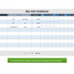 32 Free Bill Pay Checklists & Bill Calendars (Pdf, Word & Excel)   Free Printable Bill Payment Schedule
