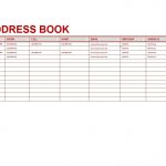 40 Printable & Editable Address Book Templates [101% Free]   Free Printable Address Book Software