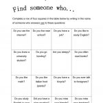 417 Free Esl Bingo Worksheets   Free Printable Parts Of Speech Bingo