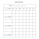 43 Free Chore Chart Templates For Kids ᐅ Template Lab   Free Printable Chore List