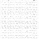 5 Printable Cursive Handwriting Worksheets For Beautiful Penmanship   Free Printable Cursive Writing Paragraphs