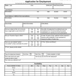 50 Free Employment / Job Application Form Templates [Printable] ᐅ   Free Printable Employment Application