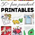 50+ Free Preschool Printables For Early Childhood Classrooms   Free Printable Nursery Resources