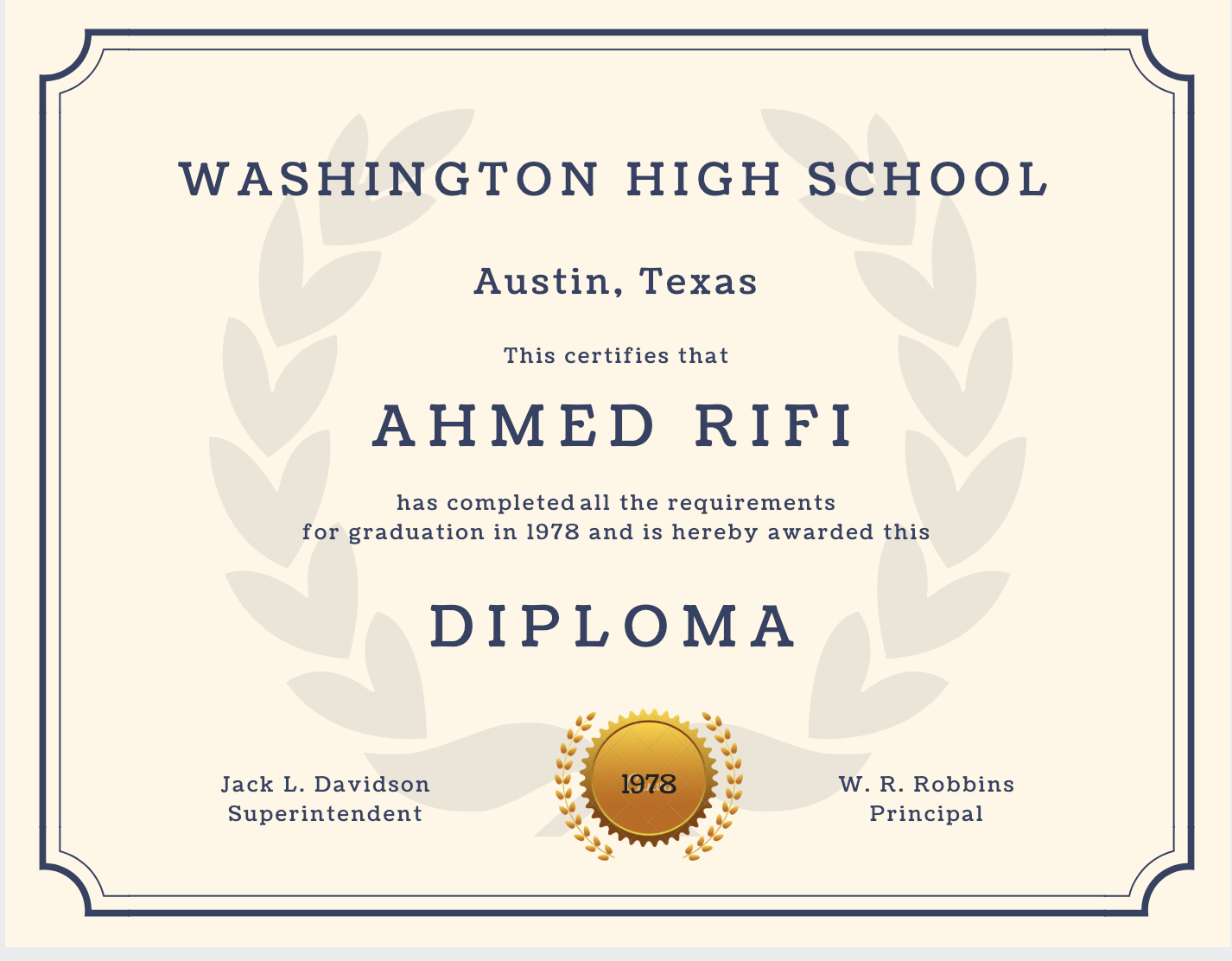 Free High School Diploma Templates Of 9 Diploma Templ - vrogue.co
