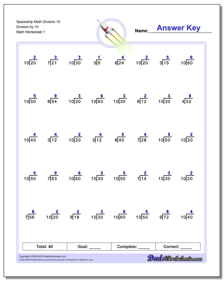 676 Division Worksheets For You To Print Right Now - Free Printable Division Worksheets