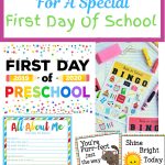 9 Back To School Free Printables For Parents And Teachers ~ Cassie   Free Printable First Day Of School Certificate