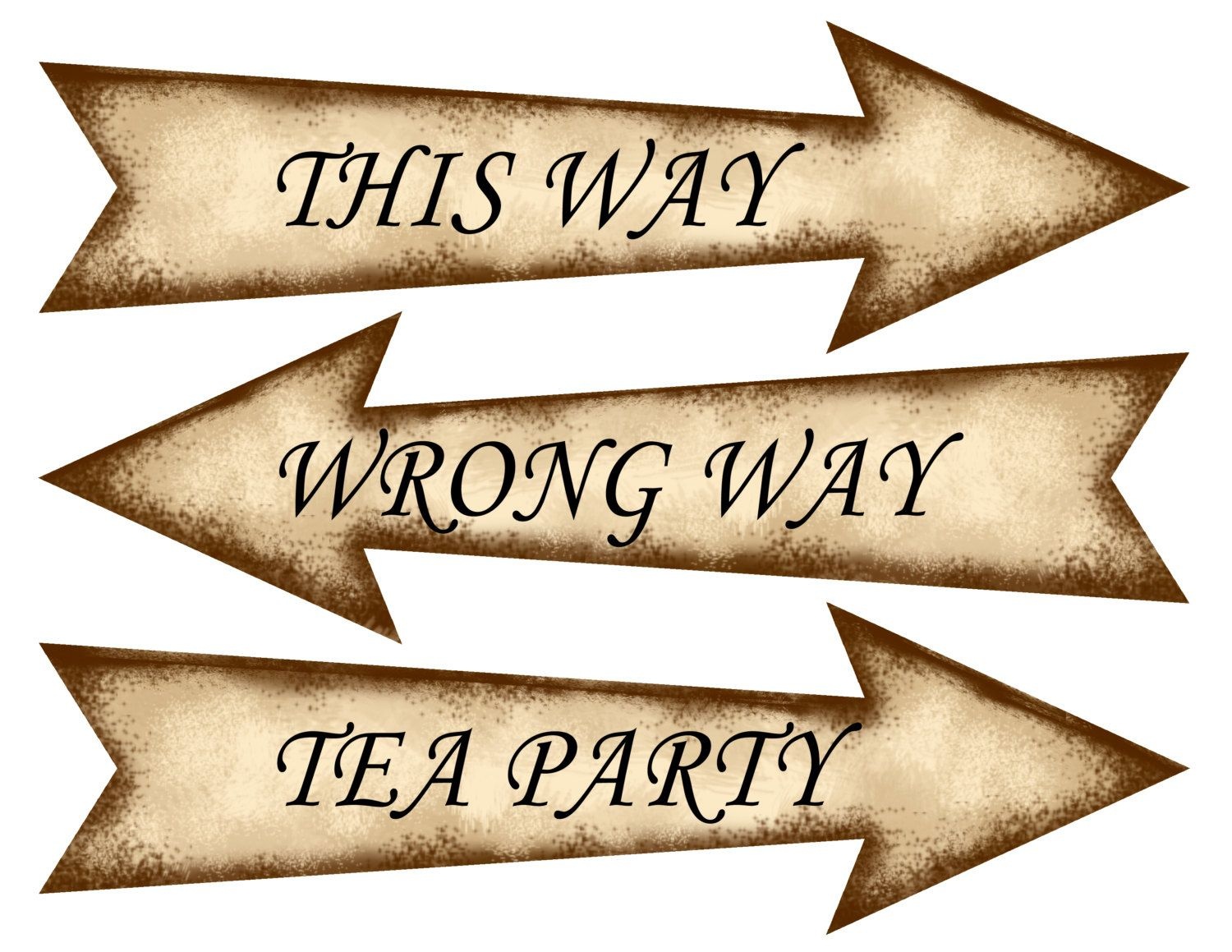 Alice In Wonderland Signs Free Printable Free Printable A To Z