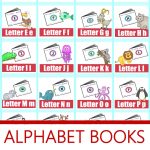 Alphabet! Free Printable Mini Books | Preschool Powol Packets   Free Printable Mini Books