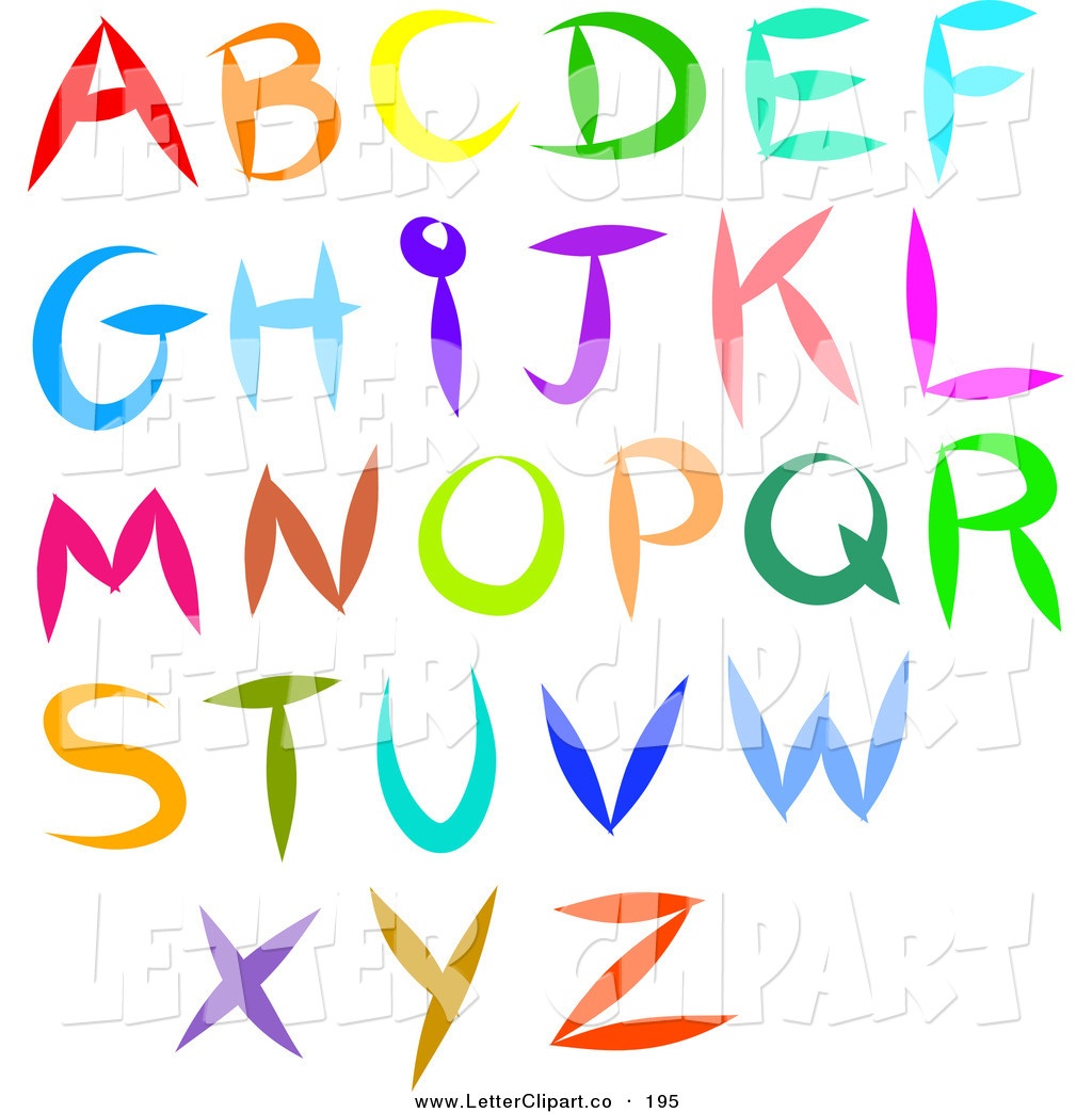 Alphabet Letter Pictures | Free Download Best Alphabet Letter - Free Printable Clip Art Letters