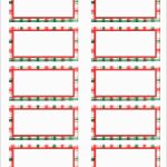 Awesome Free Holiday Return Address Label Template | Best Of Template   Free Printable Christmas Return Address Label Template