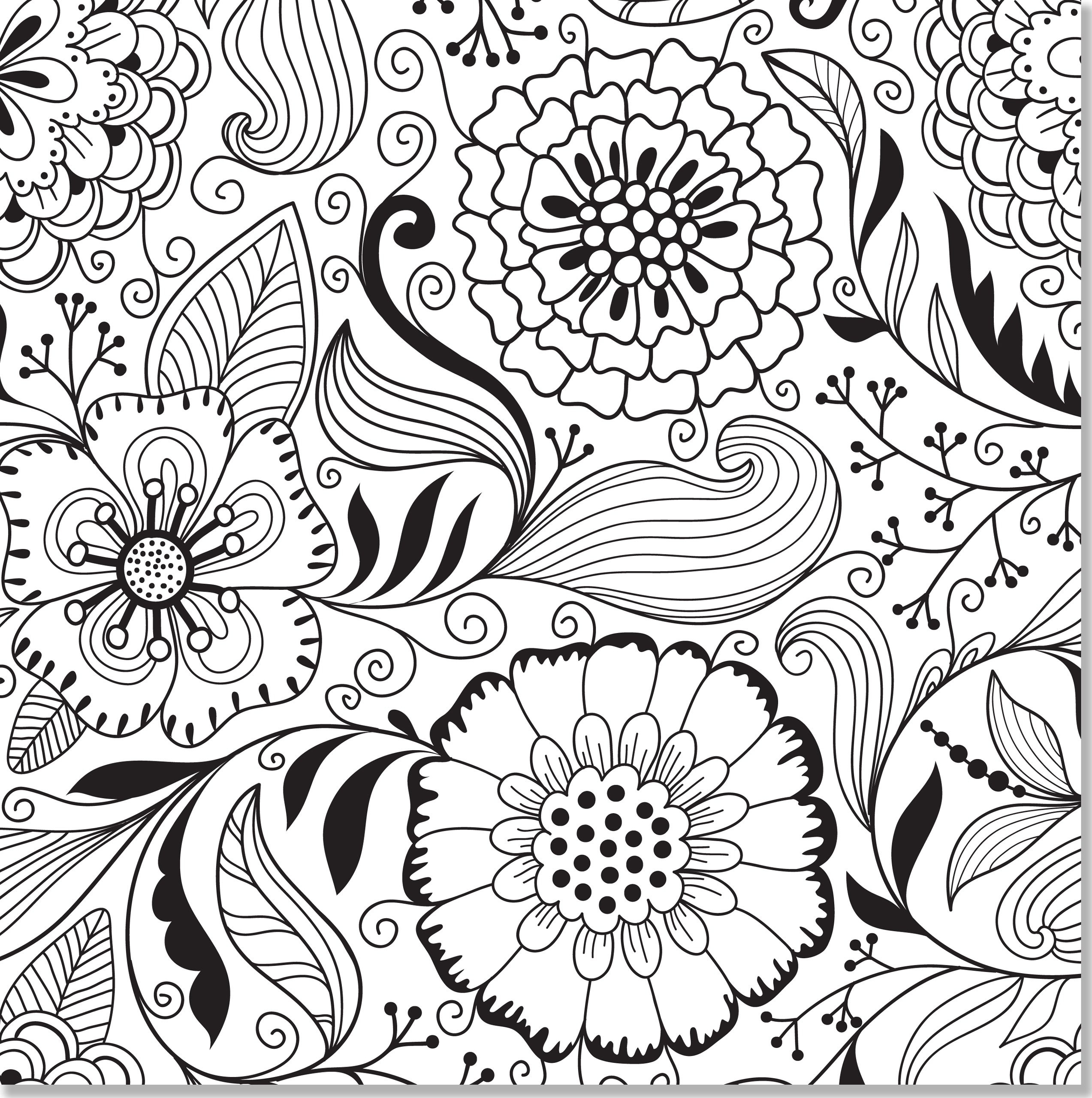 Coloring Pages Ideas: Coloring Designs For Adults Circle Free - Free