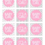 Baby Girl Shower Free Printables | Baby Shower Ideas | Baby Shower   Free Printable Baby Shower Favor Tags