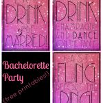 Bachelorette {Free Printables} | Go Our Own Way   Free Printable Bachelorette Signs