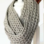 Basic Chunky Infinity Scarf Crochet Pattern | Neck Dec | Crochet   Free Printable Crochet Scarf Patterns