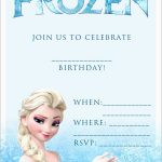 Beautiful Free Printable Frozen Invitations Templates | Best Of Template   Free Printable Frozen Birthday Invitations