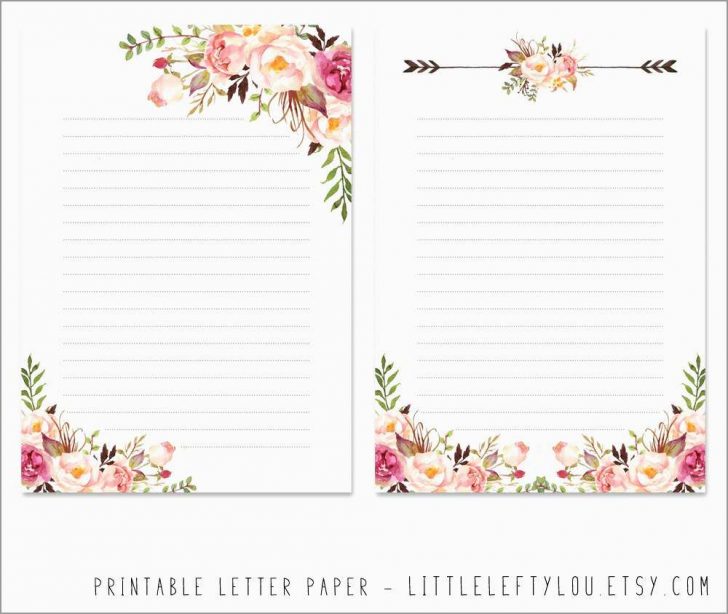 Free Printable Stationery Writing Paper