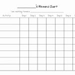 Behavior Chart Template High School Free Printable Behavior Charts   Free Printable Reward Charts For Teenagers