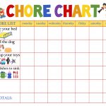 Behaviour Charts For 6 Year Olds | Kiddo Shelter | Printable Reward   Free Printable Chore Charts For 7 Year Olds