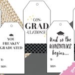 Best Free Printable Graduation Gift Tags  Sophia Lee   Printable Gift Tags Customized Free