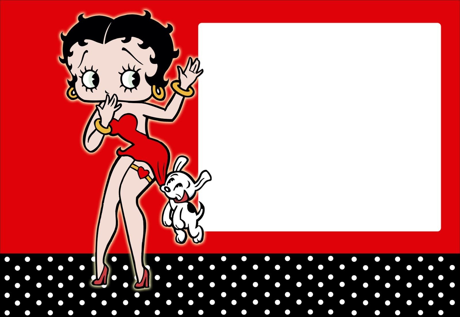 Betty Boop: Free Printable Mini Kit. | Janet | Betty Boop Birthday - Free Printable Betty Boop
