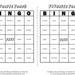 Bingo Game Worksheet Generator   Math Bingo Free Printable