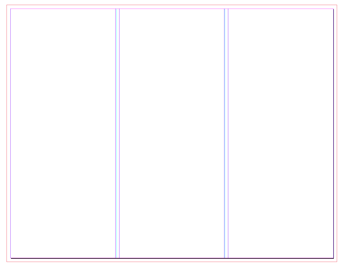 Blank Brochure Layout - Kaza.psstech.co - Free Printable Brochure Templates