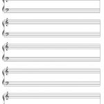 Blank Piano Sheet Music For All My Fellow Piano Lovers | Piano Music   Free Printable Blank Sheet Music