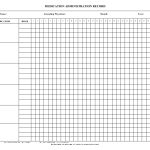 Blank+Medication+Administration+Record+Template | Work | Medication   Medication Chart Printable Free