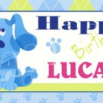 Blues Clues Personalized Birthday Banner With Free Printable | Etsy   Blue's Clues Invitations Free Printable