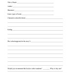 Book Report Outline 5Th Grade   Design Templates   Free Printable Books For 5Th Graders