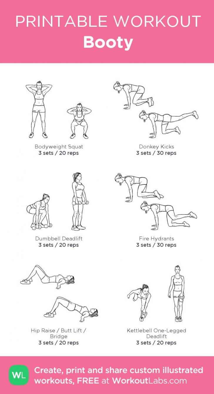 Free Printable Gym Workout Routines